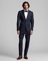 Indigo Denim Tuxedo Jacket