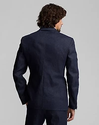 Indigo Denim Tuxedo Jacket