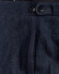 Slim Fit Indigo Denim Tuxedo Trouser