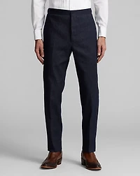 Slim Fit Indigo Denim Tuxedo Trouser