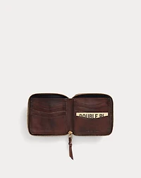 Leather Zip Wallet