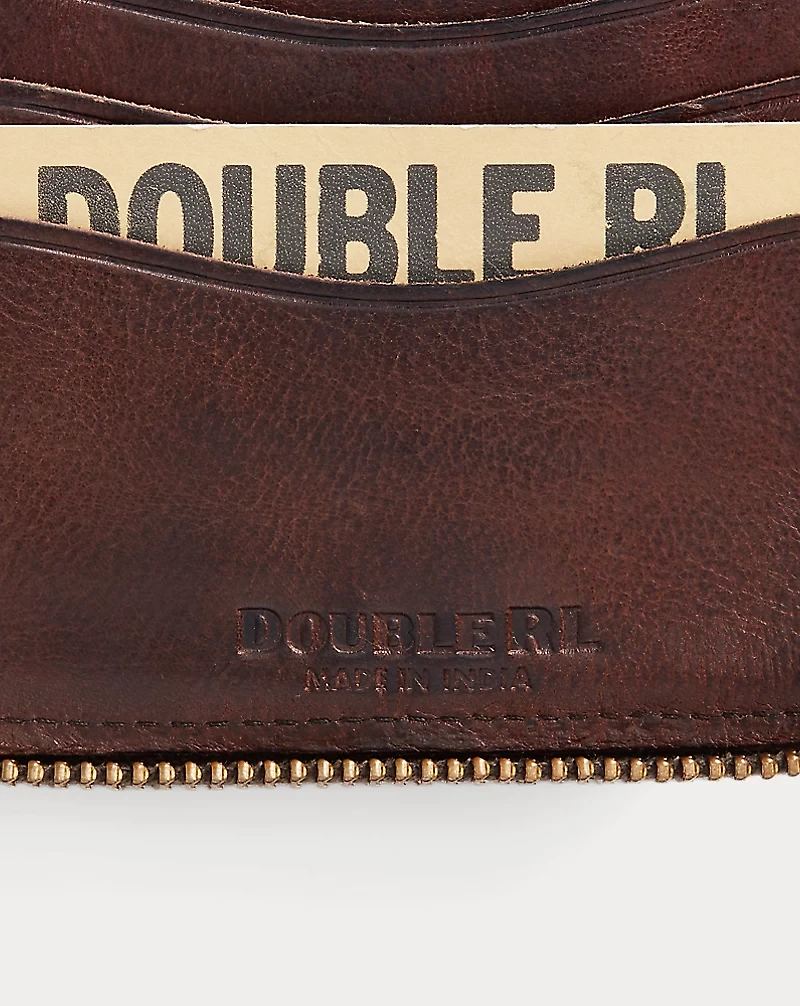 Leather Zip Wallet