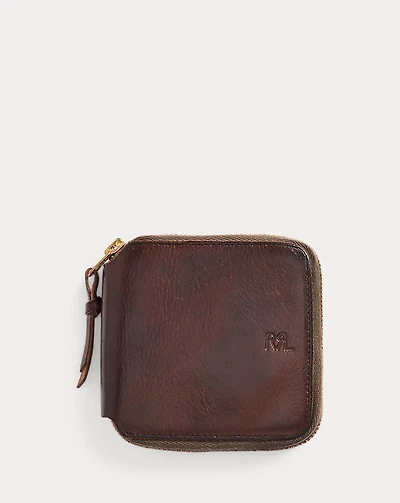 Leather Zip Wallet