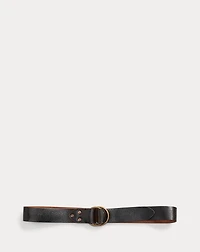 Leather Double–O-Ring Belt