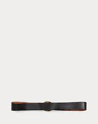 Leather Double–O-Ring Belt