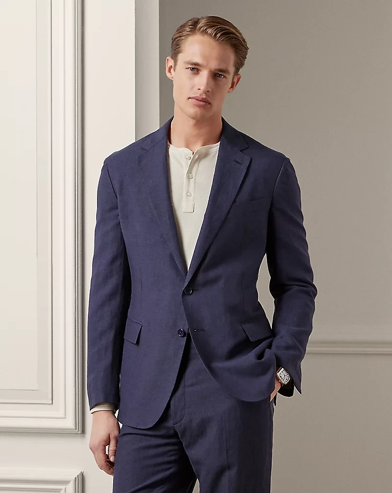 Hadley Hand-Tailored Silk-Linen Jacket
