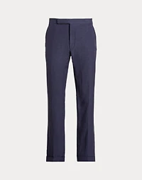 Gregory Hand-Tailored Silk-Linen Trouser