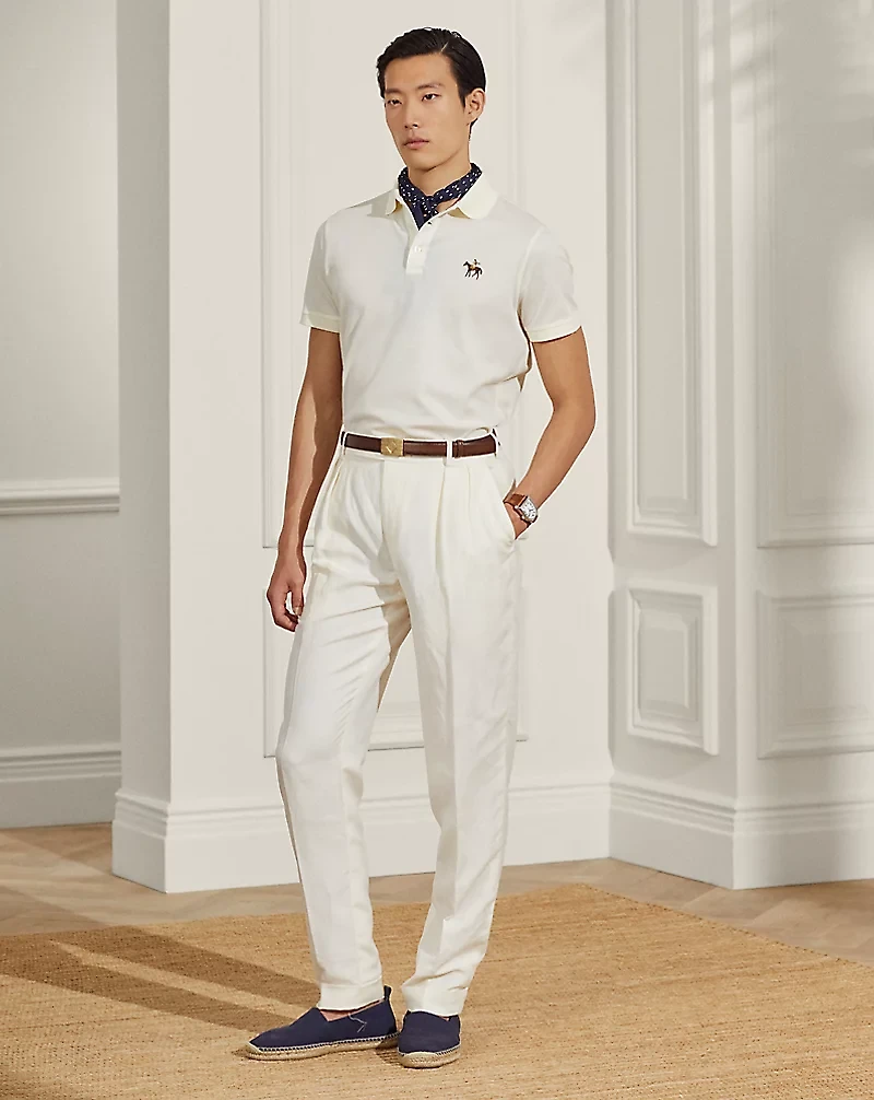 Custom Slim Fit Piqué Polo Shirt