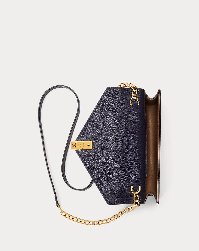 Polo ID Leather Chain Wallet & Bag