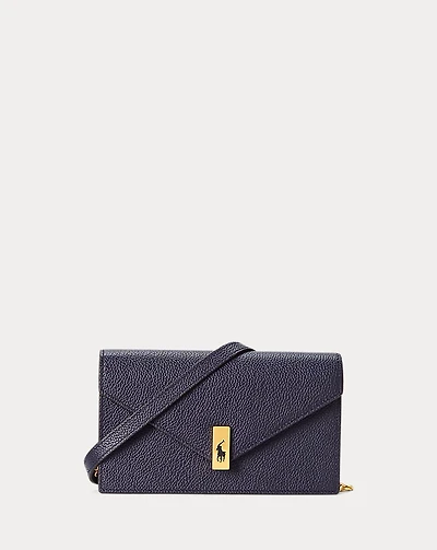 Polo ID Leather Chain Wallet & Bag