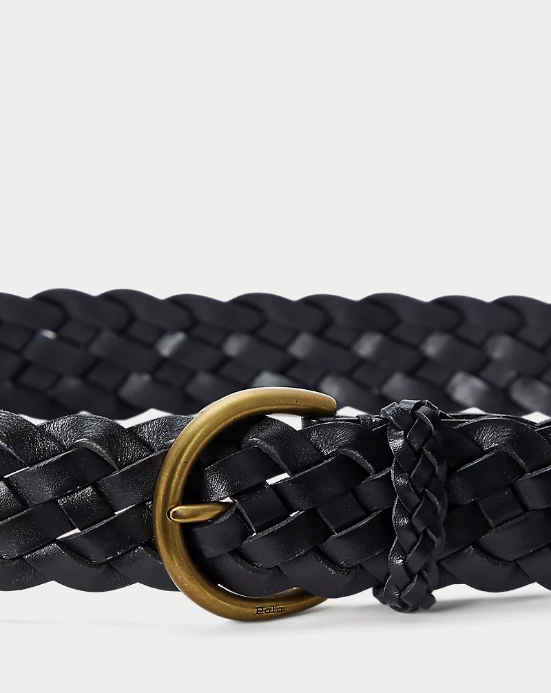 Braided Calfskin Belt