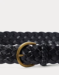 Braided Calfskin Belt