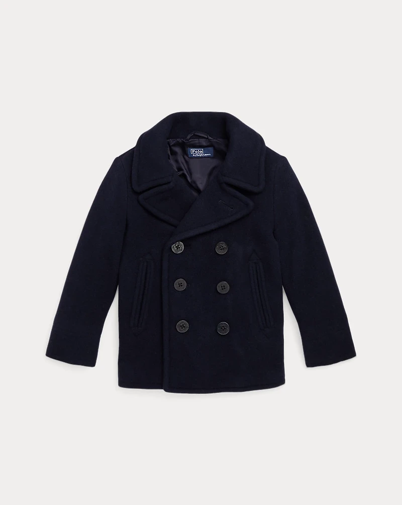 Wool-Blend Peacoat