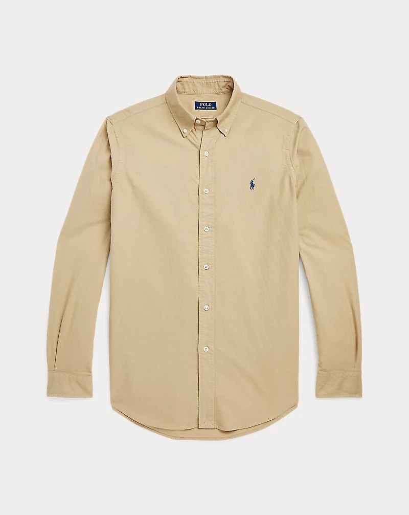 Classic Fit Garment-Dyed Oxford Shirt
