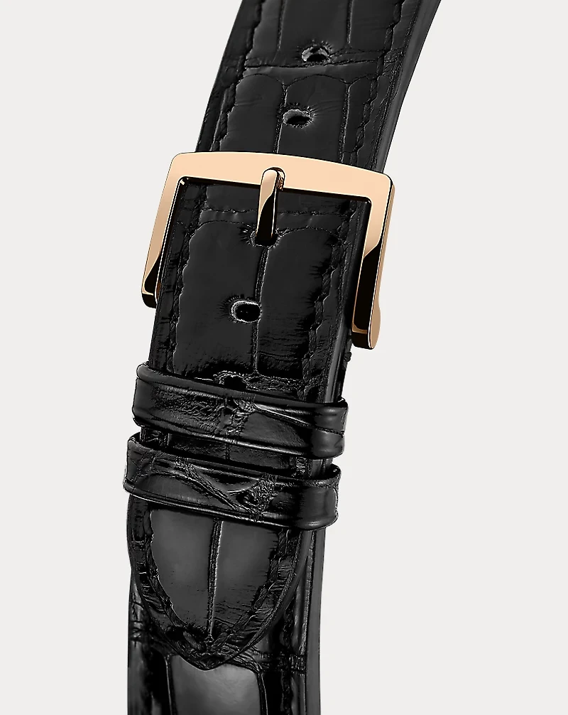 Rose Gold 32 MM White Dial Watch