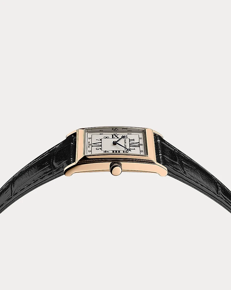 Rose Gold 28 MM White Dial Watch