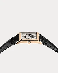 Rose Gold 28 MM White Dial Watch