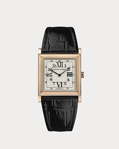 Rose Gold 28 MM White Dial Watch