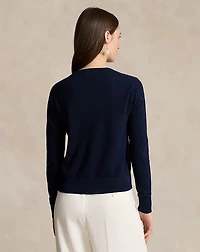 Cashmere Crewneck Cardigan