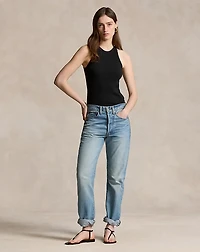 Ribbed Cotton Tank Top