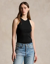 Ribbed Cotton Tank Top