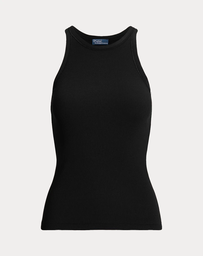 Ribbed Cotton Tank Top