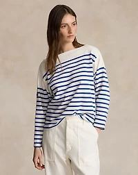 Striped Boatneck Mariner Tee