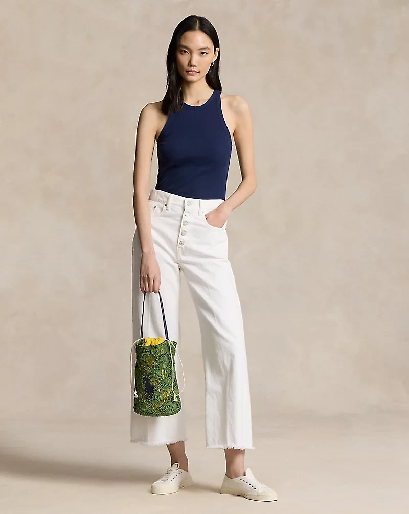 Ribbed Cotton Tank Top