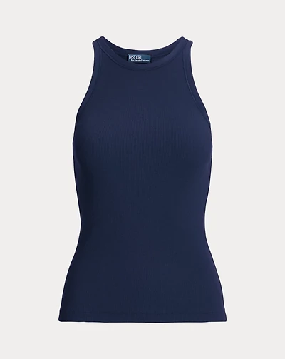 Ribbed Cotton Tank Top