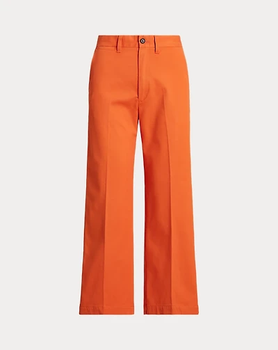 Chino Wide-Leg Pant