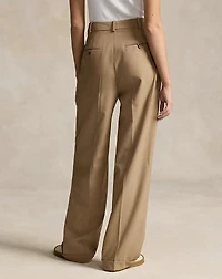 Wool-Blend Wide-Leg Pant