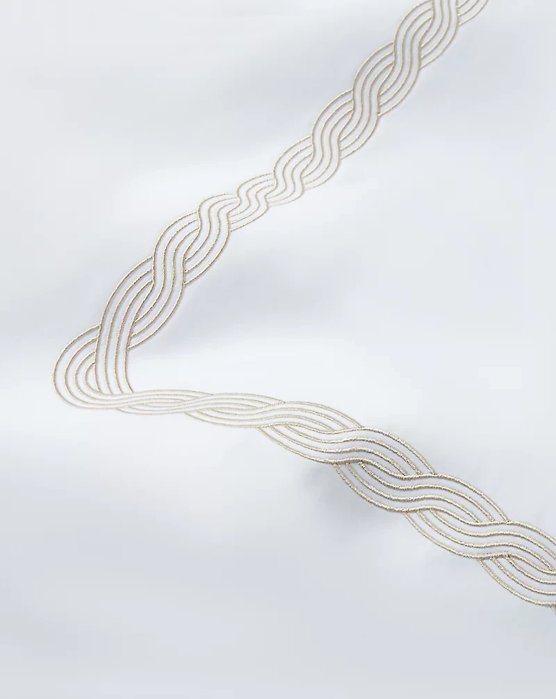Spencer Cable Embroidery Duvet Cover