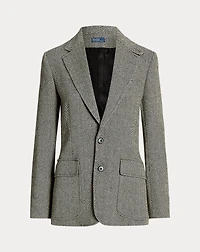Herringbone Linen-Blend Blazer