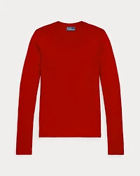 Slim Fit Cotton Long-Sleeve Tee