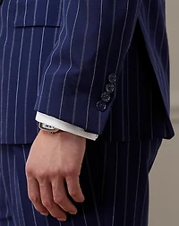 Ralph Handmade Striped Wool Suit Jacket 