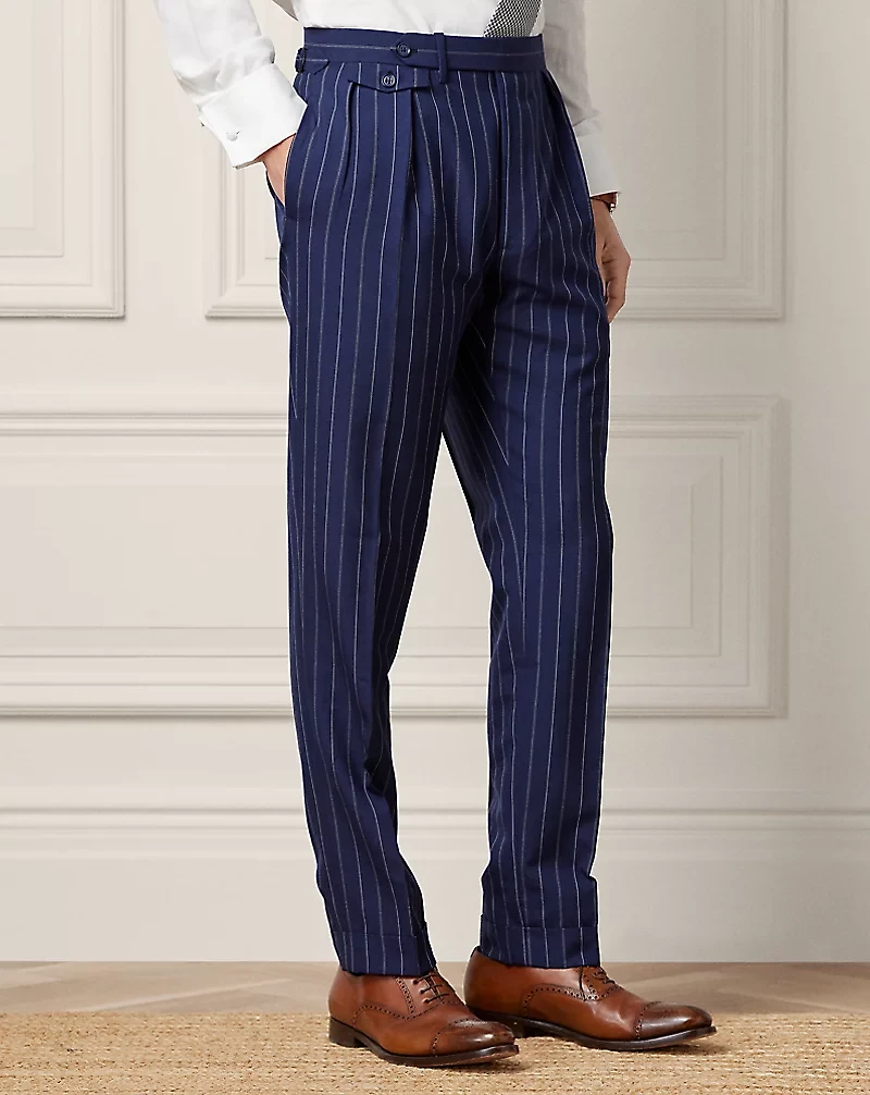 Gregory Hand-Tailored Striped Trouser