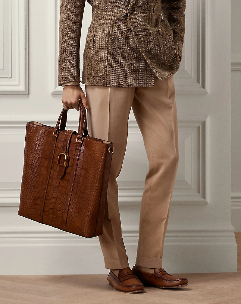 Welington Alligator Tote