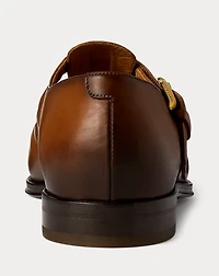 Burnished Calfskin Fisherman Sandal