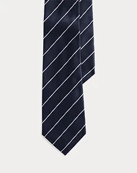 Striped Silk Satin Tie