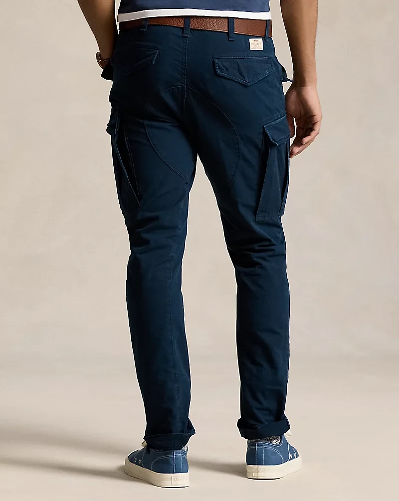Slim Fit Canvas Cargo Pant