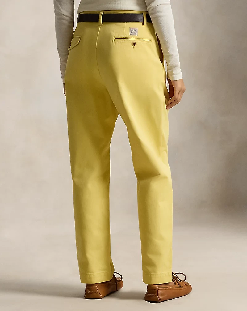 Whitman Relaxed Fit Pleated Chino Pant