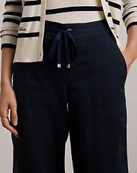 Linen Wide-Leg Pant