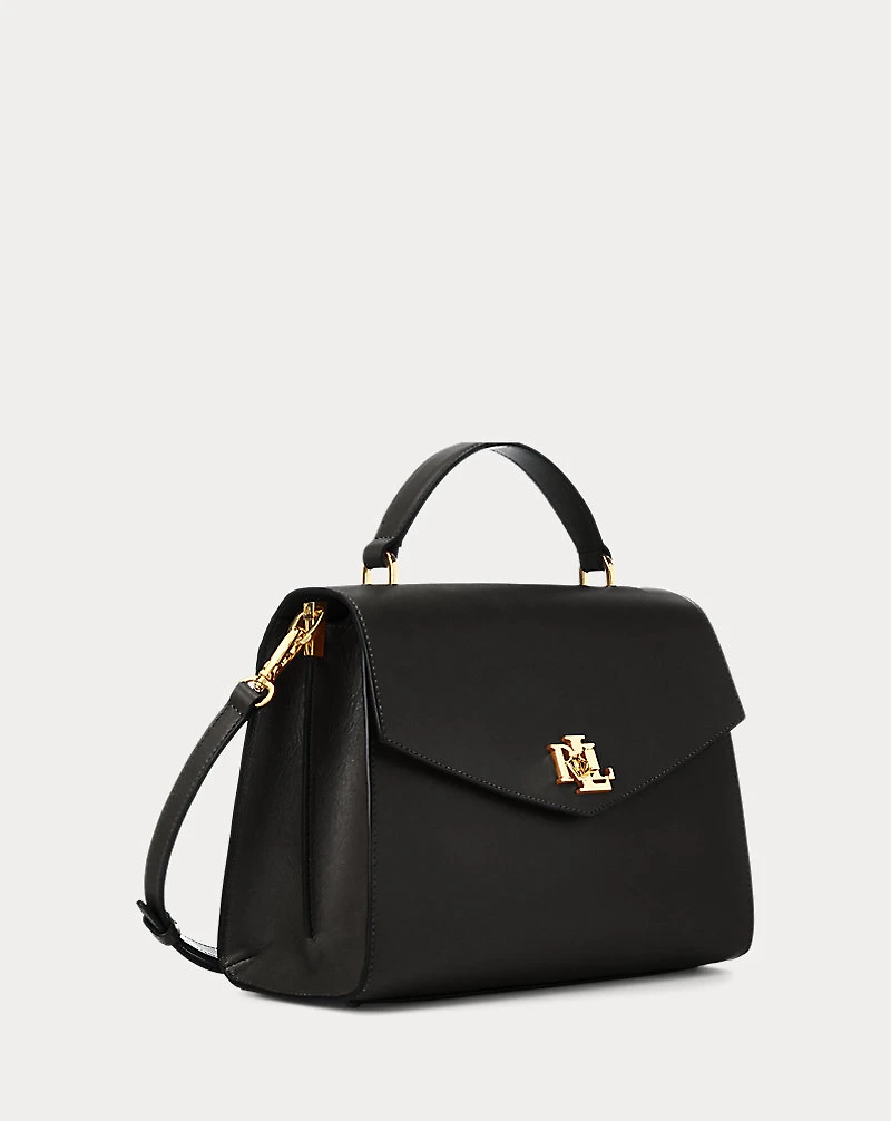 Leather Medium Farrah Satchel