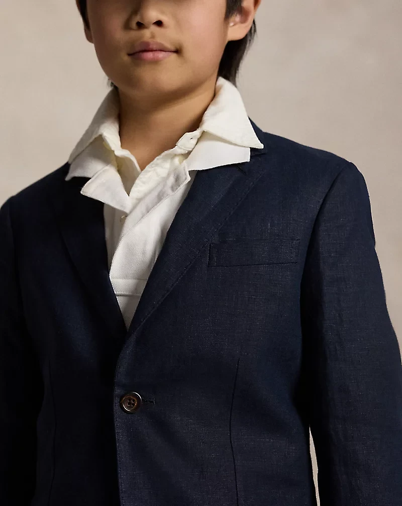 Polo Linen Suit Jacket