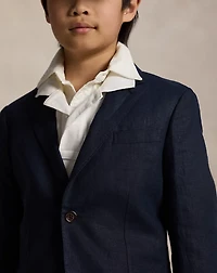 Polo Linen Suit Jacket