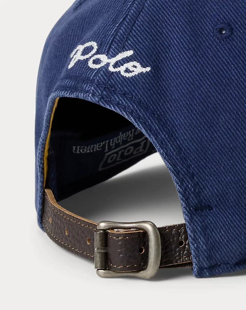 The Ralph Logo Twill Ball Cap