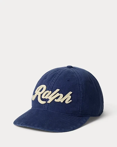 The Ralph Logo Twill Ball Cap