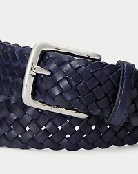 Braided Vachetta Leather Belt