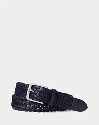 Braided Vachetta Leather Belt