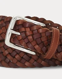 Braided Leather Belt